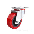 China 5 inch Industrial Heavy Duty red container PA caster wheel